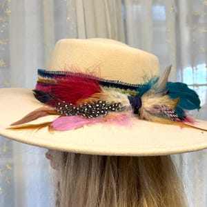 BEST SELLER Custom Cowboy HATBAND- Denim and Oregon Pen Wool- let’s Design Yours-Rodeochics Exclusive Custom Order-One of a Kind image 10