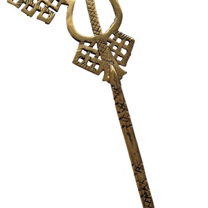 Handmade Ethiopian Orthodox Coptic Christian Priests Blessing Cross
