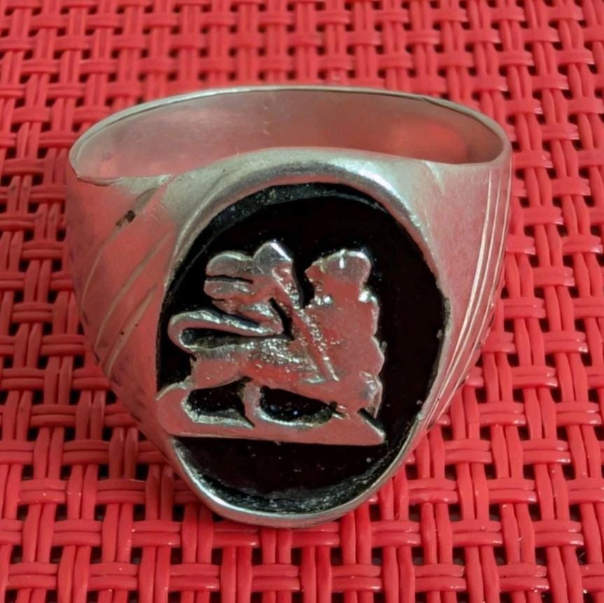 Rastafari Ring - Etsy