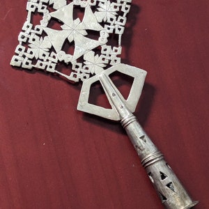 Ethiopian Orthodox Coptic Christian Processional Cross House Warming, Home Decor
