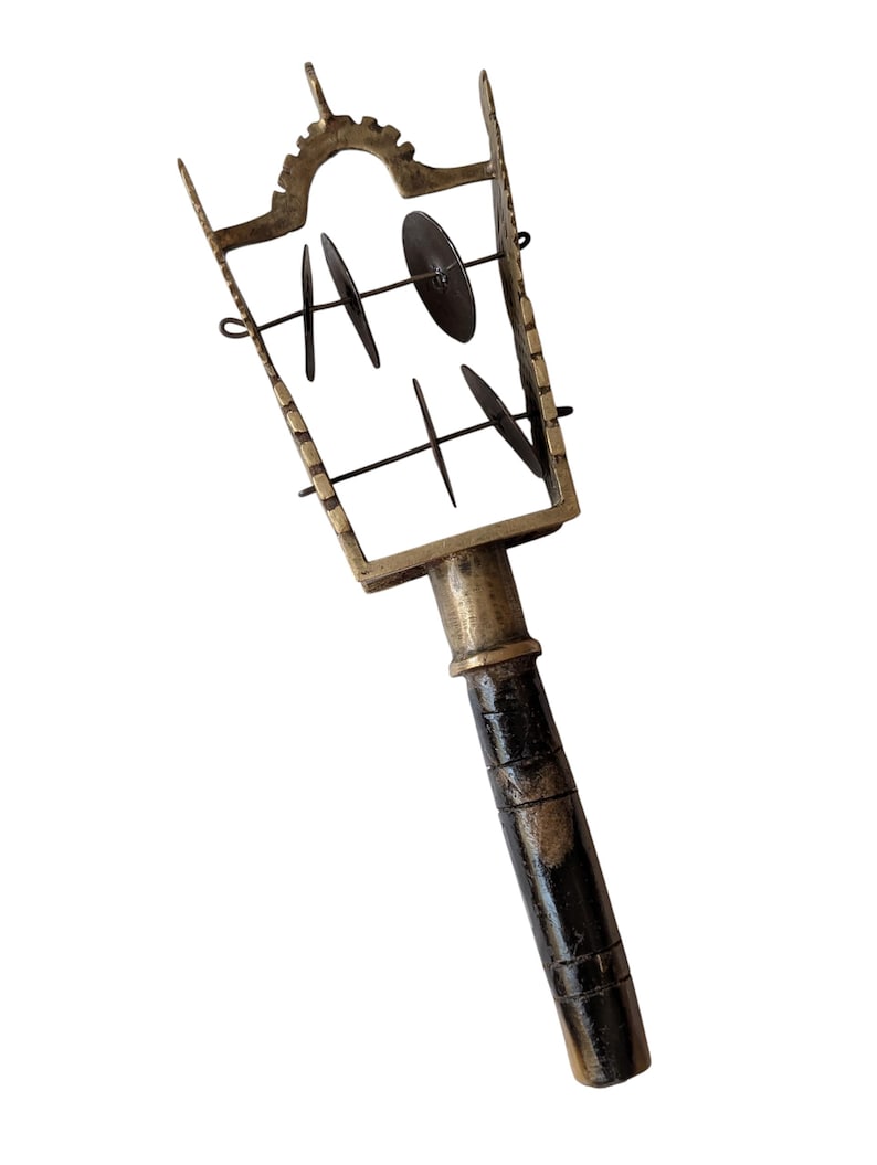 Vintage Ethiopian Orthodox Coptic Church Sistrum ( ፀናፅል) Music ...
