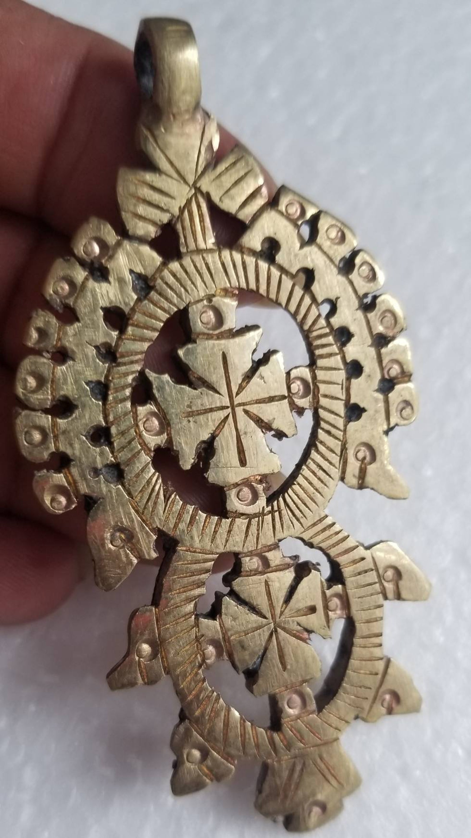 Ethiopian Orthodox Tewahedo Christian Cross Pendant Necklace | Etsy