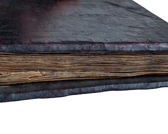 Antique Ethiopian Orthodox Coptic Bible Manuscript Geʽez Parchment Handwritten