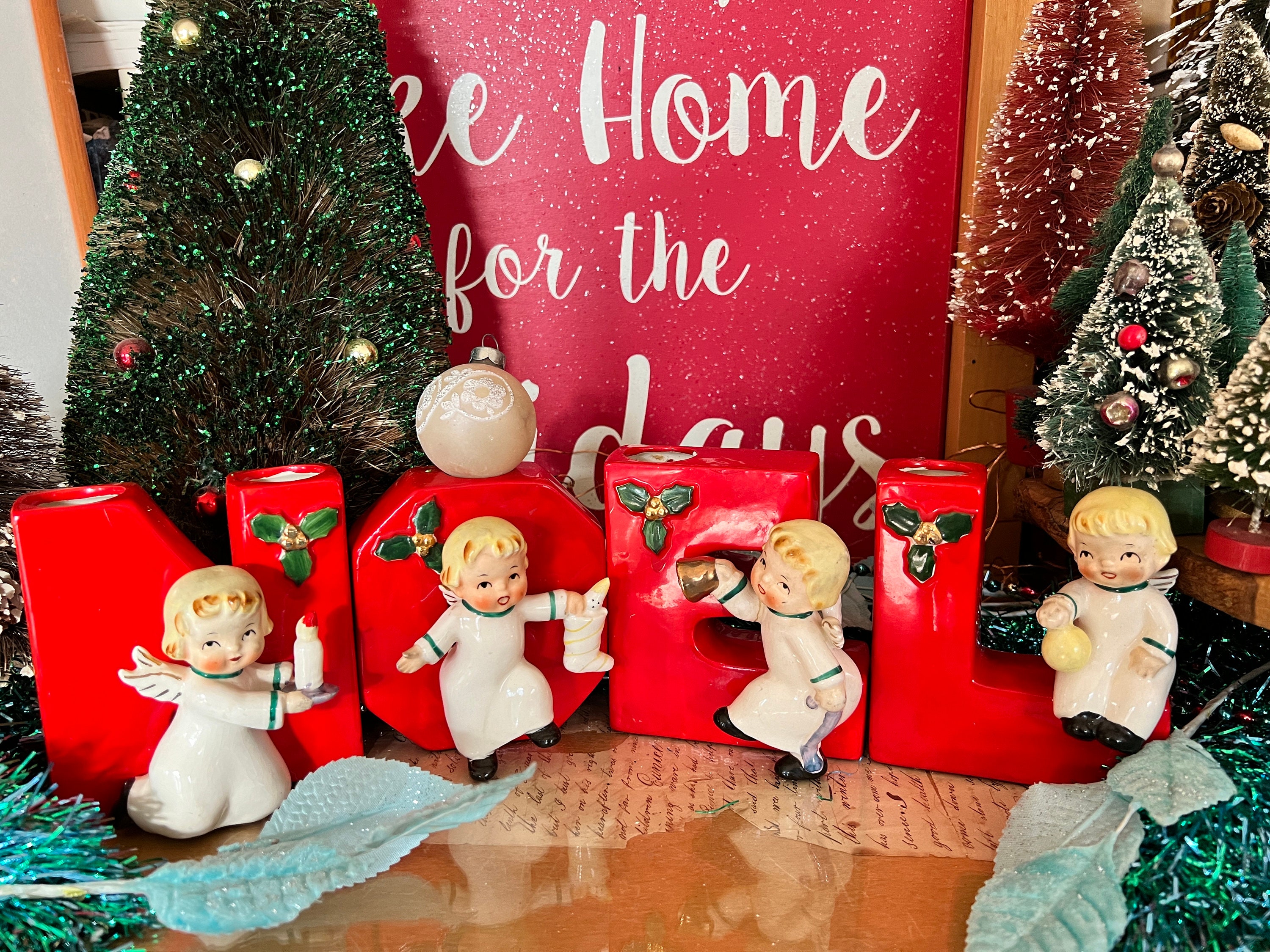 Napco Noel Angels - Etsy Napco Noel Angels - Etsy