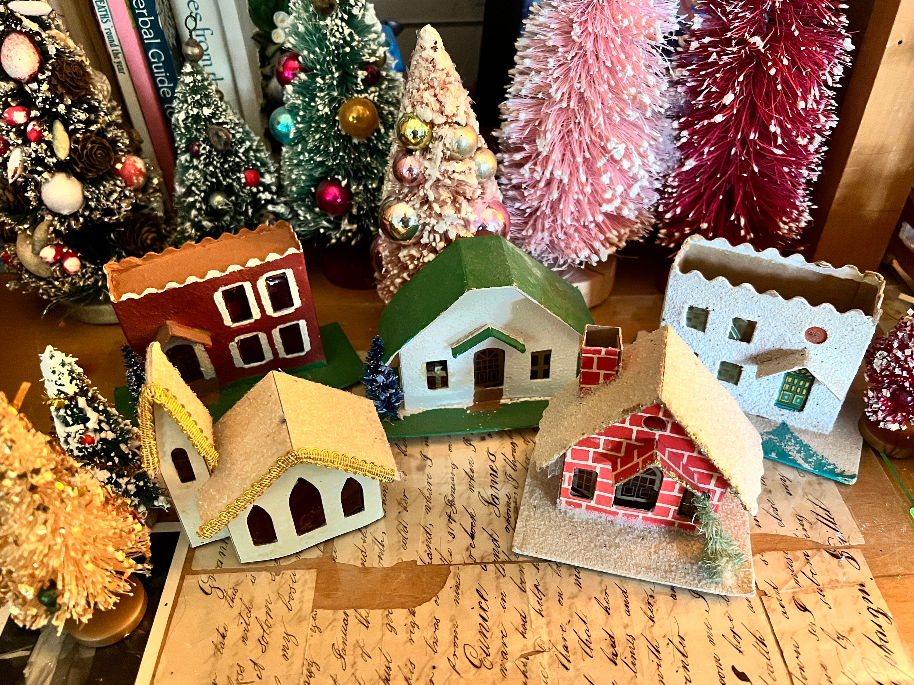 Cardboard Christmas Village Cardboard Gingerbread House Diy