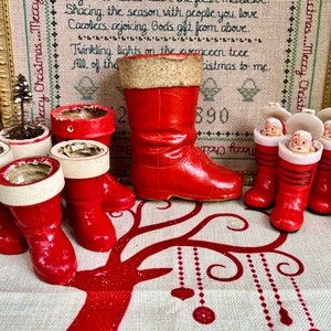 Red Santa Boot 
