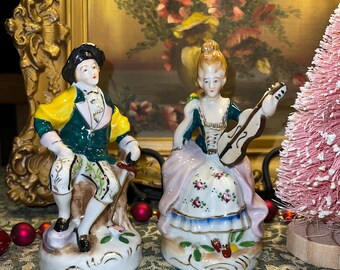 Retro Glamour Vintage Decorative Ceramic Lady Head Vases Vintage
