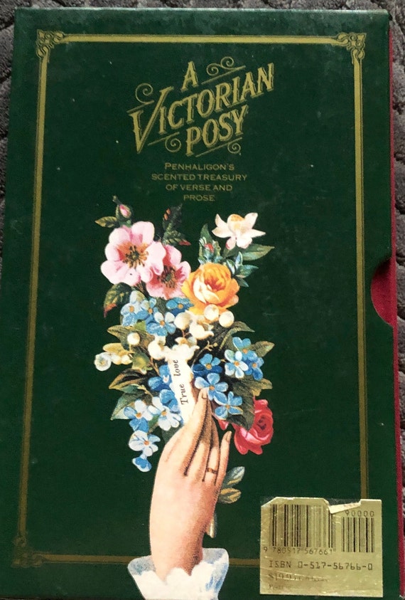 Vintage 1988 Book A Victorian Posy Gift Coffee Table Book A