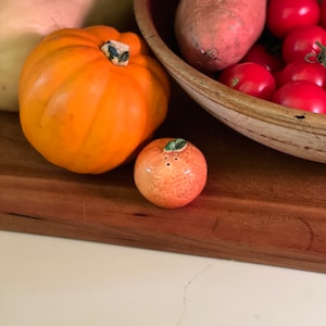 Vintage Ceramic Orange Fruit Salt/Pepper Shaker
