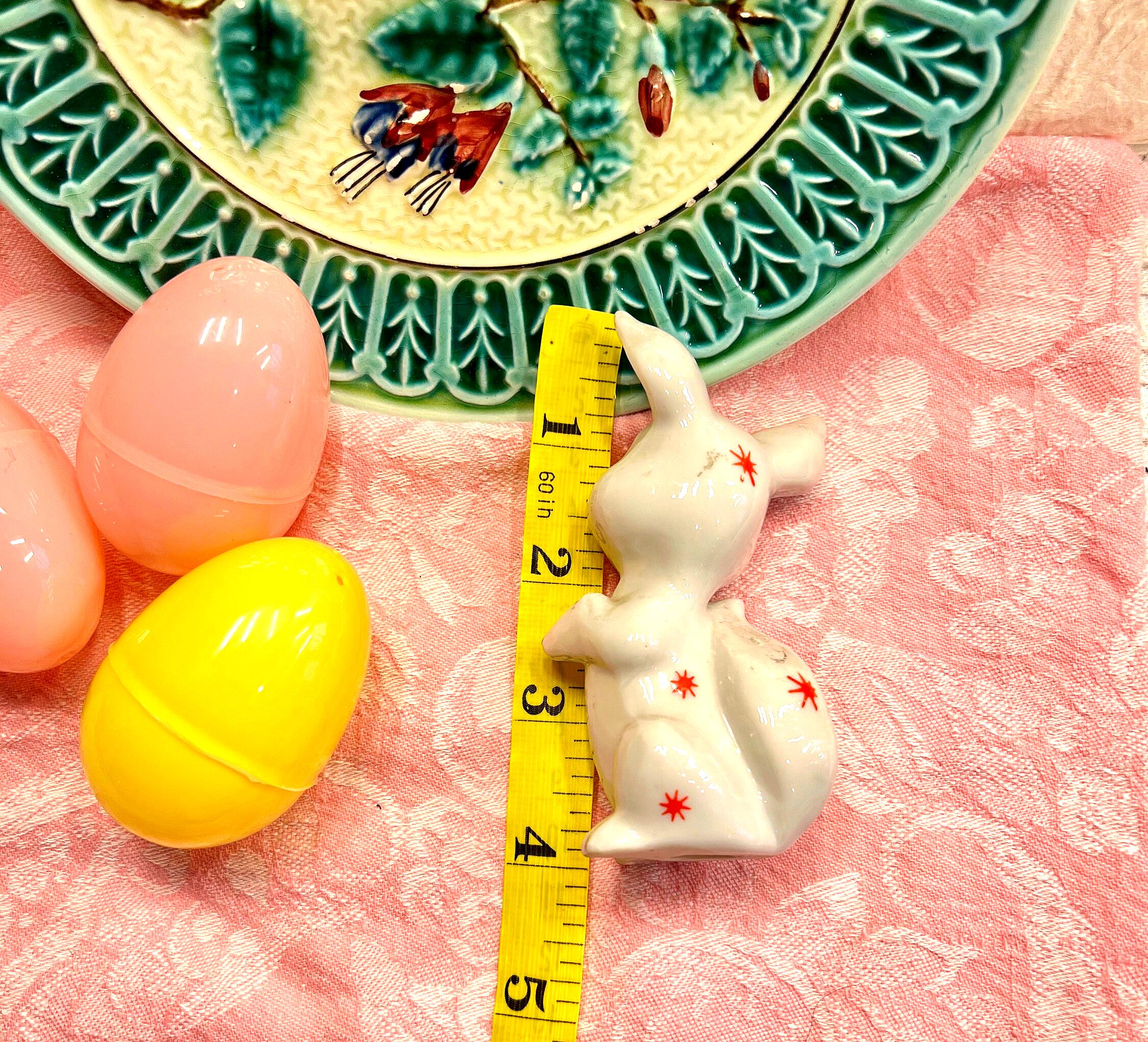 Adorable Vintage Japan Ceramic Easter Bunny Figurine 4
