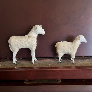 Antique putz sheep - Etsy 日本