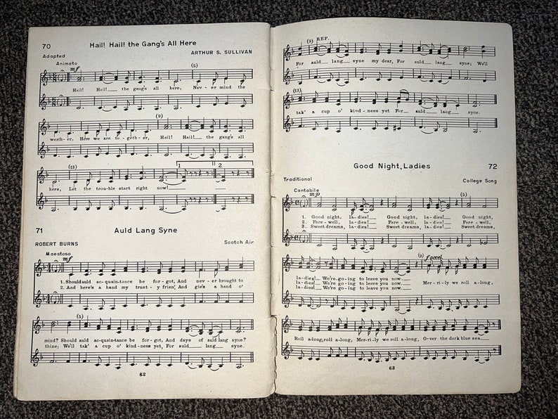 Americana Collection Antique 1945 Sheet Music Vocal Edition Treble Voices Theo Preuss Edited Brandenburg, Skornika, Welke, Wersen, Whistler image 3