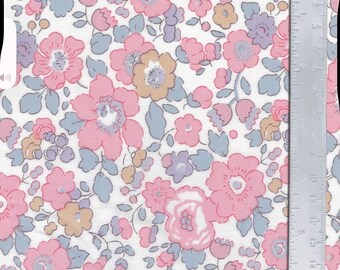 Liberty Tana Lawn Betsy 2GZ Bespoke - pink with purple