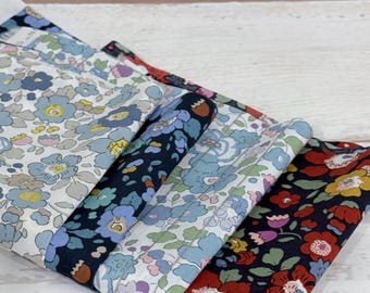 Liberty Tana Lawn Betsy - blue bundle