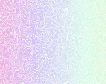 Tula Pink Floral Reef - Ripple | Deep Dive