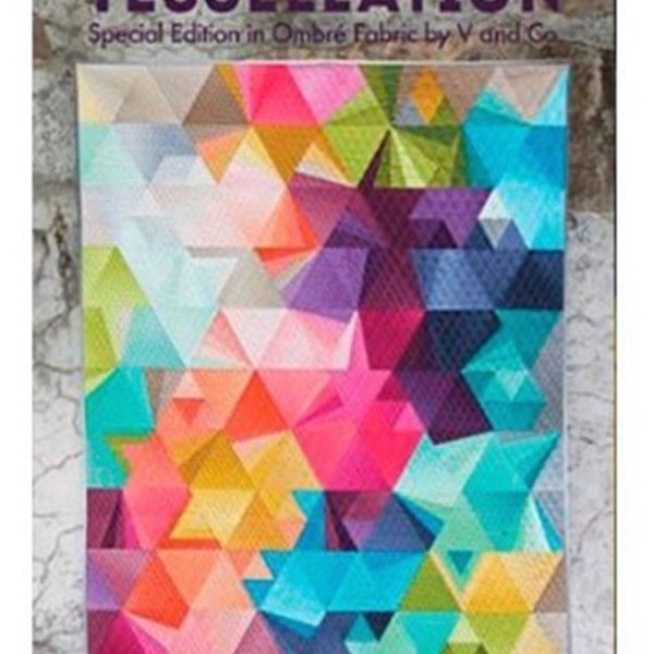 Tessellation Quilt Paper Pattern by Alison Glass and Nadia Kehnle
