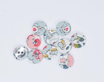 Liberty Tana Lawn Buttons 22mm Betsy P