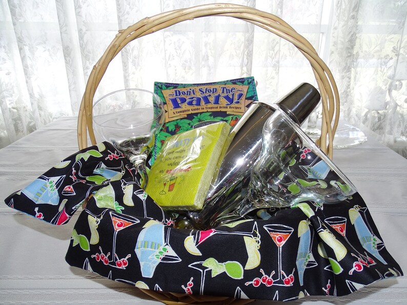 Wine Bucket Liner Table Topper Basket Liner Bread Cloth Etsy