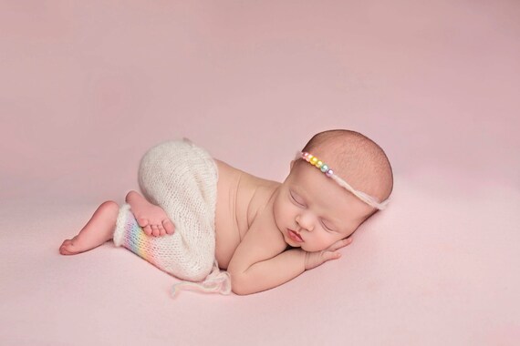 Rainbow Pants, Newborn Photos, Newborn Pants, Rainbow Baby, Rainbow Baby Photo Prop, Rainbow Baby Newborn Prop, Rainbow Baby Set, Mohair