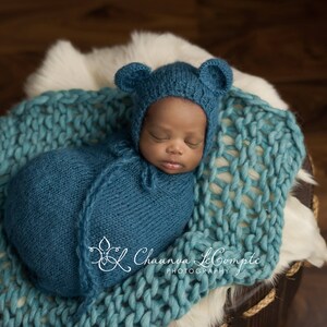 Knit Swaddle Sack Etsy UK