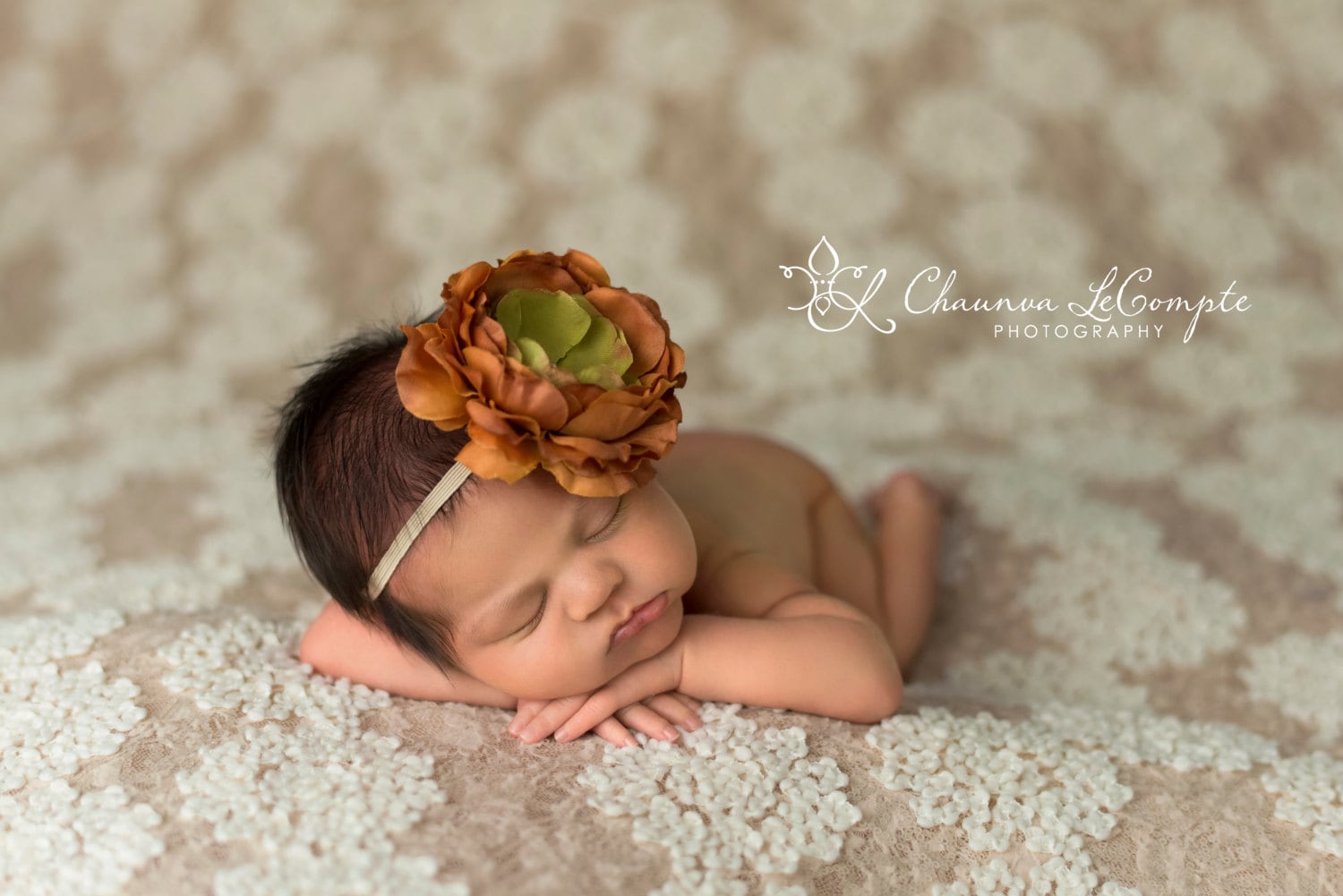 mustard baby headband