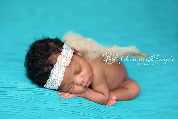 Couture Fairy Baby Gold Glitter Angel Baby Wing and Baby Headband Set Beautiful Newborn Photo Prop Infant Toddler Many Colors available