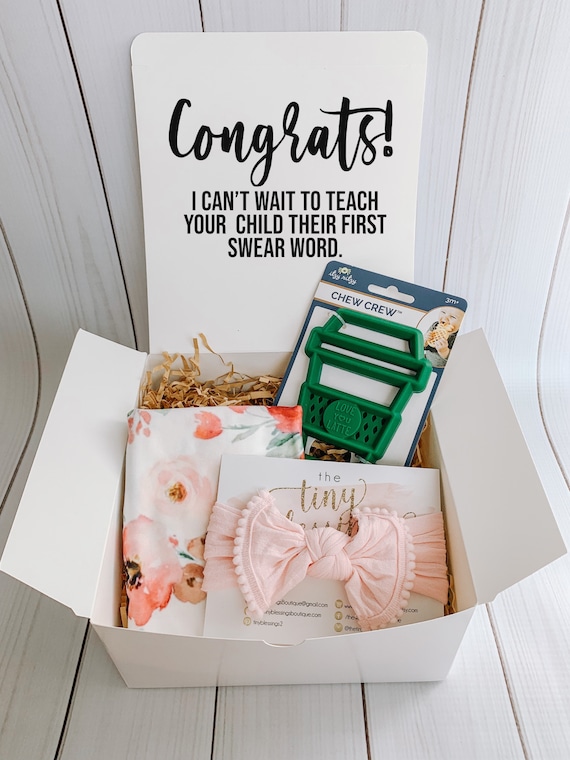 New Baby Gift Box / Funny Baby Gift / Baby Girl Gift / Baby Boy Gift / Baby Shower Gift / Quarantine Gift Box / love you Latte Baby Gift
