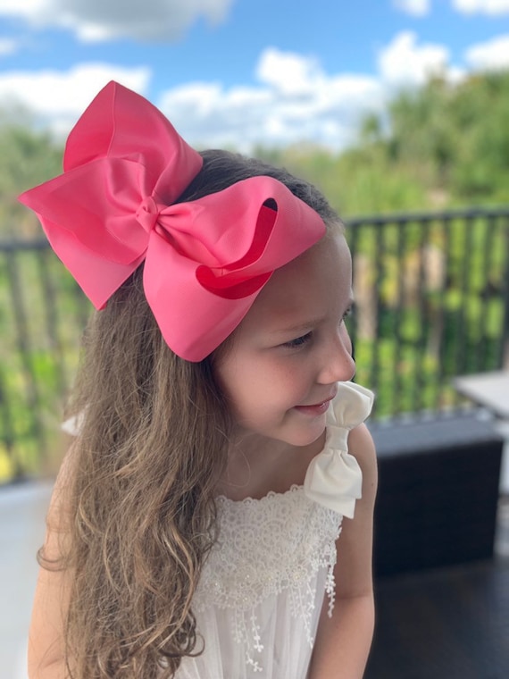 Big Bow, Boutique Bow, Large Boutique Bow, 7”-8” Bow, Solid Hairbow, Big Bow
