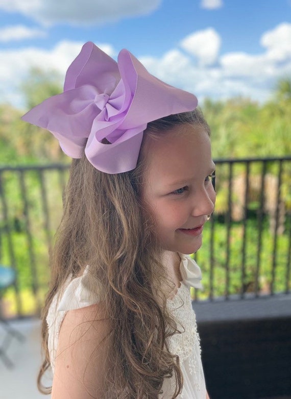 Big Bow, Boutique Bow, Large Boutique Bow, 7”-8” Bow, Solid Hairbow, Big Bow, Pastel Bows