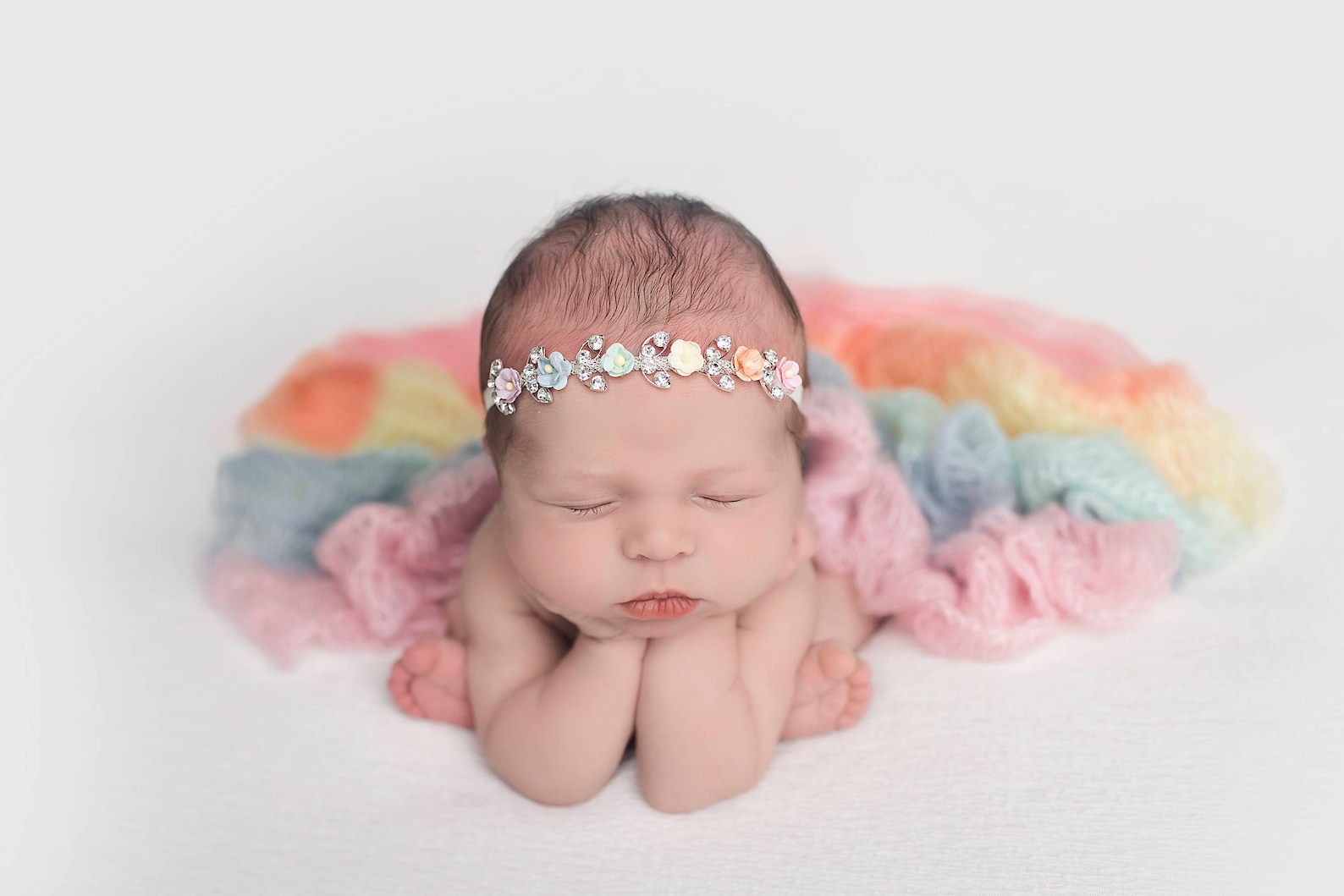 Newborn Wrap Rainbow Baby Rainbow Baby Photo Prop Rainbow Etsy