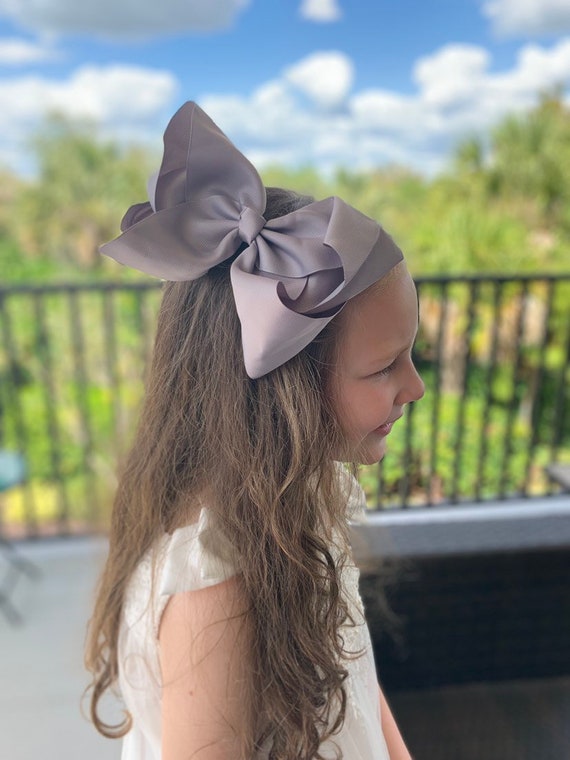 Big Bow, Boutique Bow, Large Boutique Bow, 7”-8” Bow, Solid Hairbow, Big Bow, Neutral Colored Bows