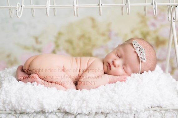 Pretty as a Princess Collection Princess Crown Vintage Headband Beautiful Newborn Photo Prop Baby Toddler Adult