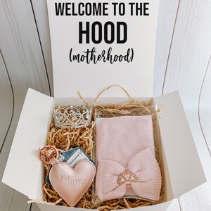New Baby Gift Box / Supportive Mom Gift / Baby Girl Gift / Baby Boy Gift / Baby Shower Gift / Baby Gift Box / Gift for New Mom / Baby Crown