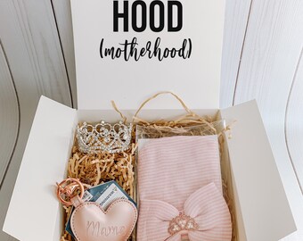 Coffret cadeau pour bébé / Cadeau pour maman / Cadeau bébé fille / Cadeau bébé garçon / Cadeau baby shower / Coffret bébé / Cadeau pour nouvelle maman / Couronne de bébé