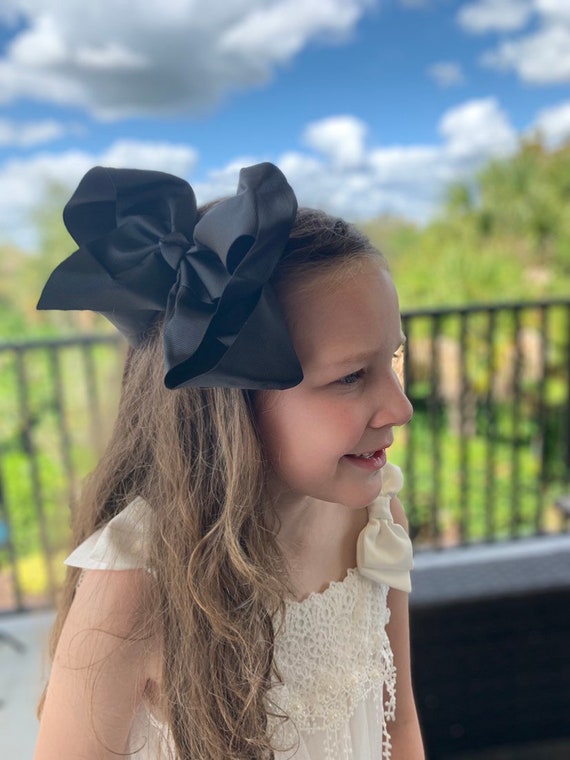 Big Bow, Boutique Bow, Large Boutique Bow, 7”-8” Bow, Solid Hairbow, Big Bow, Neutral Colored Bows