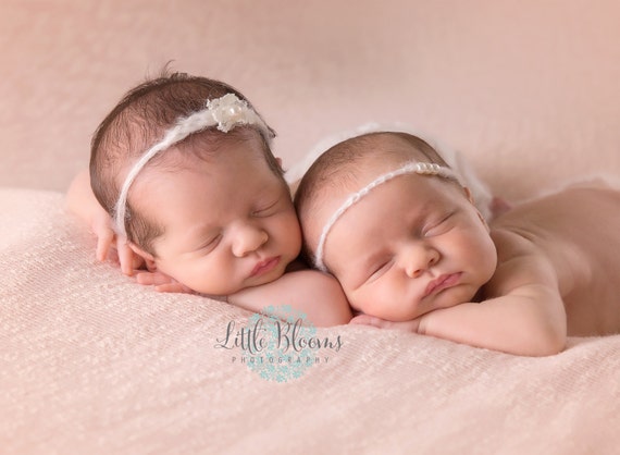 Ready to Ship, Ivory Mohair and Pearl Tie Back, Mohair Halo, Mohair Headband, Organic Headband, Newborn Photo Prop, Newborn Headband