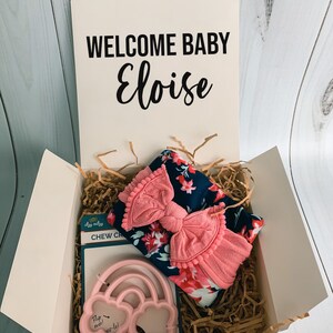 New Baby Gift Box / Funny Baby Gift / Baby Girl Gift / Baby Swaddle Set / Baby Shower Gift / Baby Gift Box / Rainbow Baby Gift