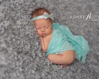 Zilveren glitter strik hoofdband, mini strik hoofdband, baby hoofdband, foto prop, zilveren hoofdband, strik hoofdband, chevron hoofdband, kantomslag