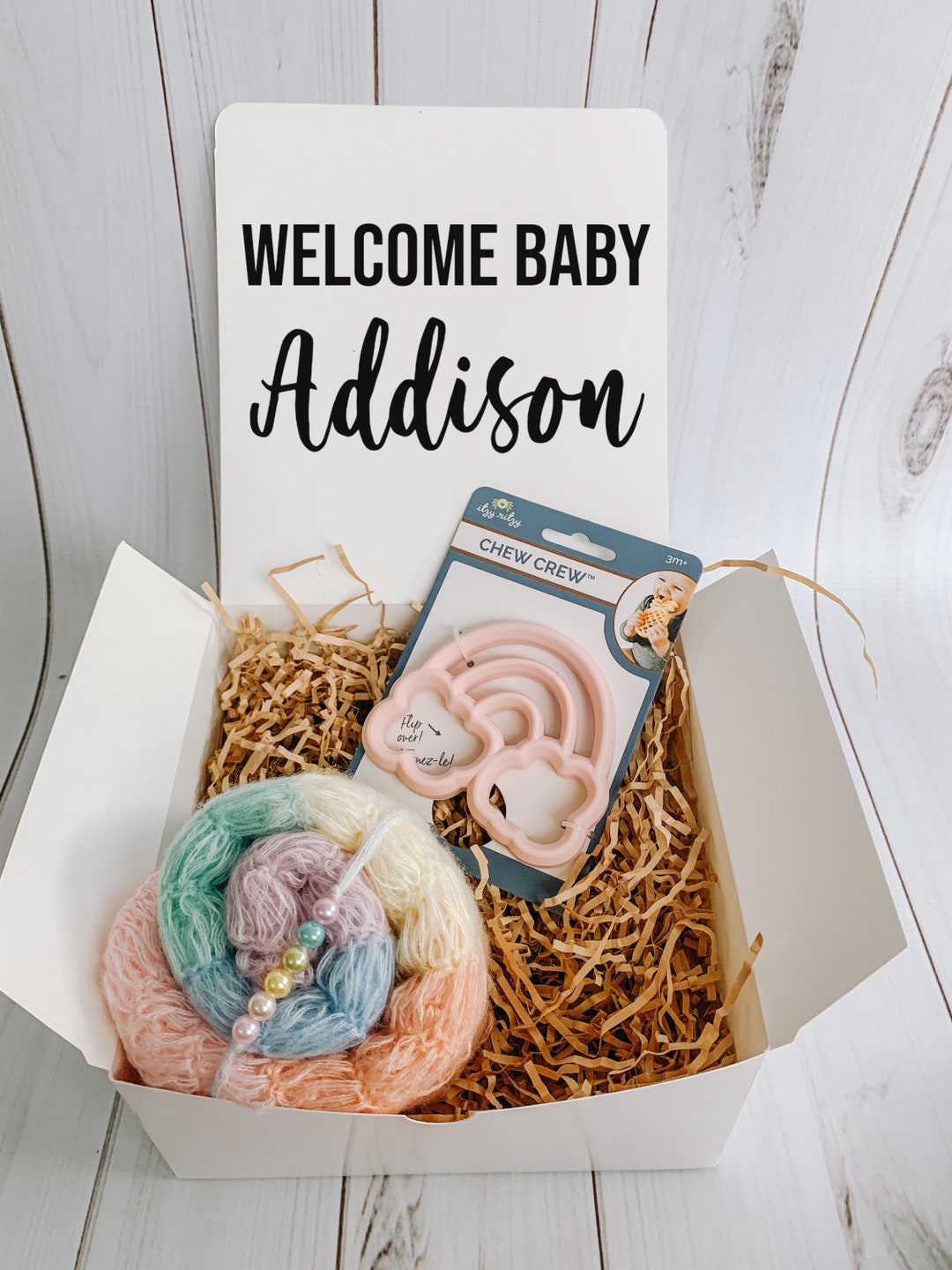 New Baby Gift Box / Funny Baby Gift / Baby Girl Gift / Baby Boy Gift