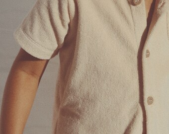 Terry Cloth Shirt - Etsy