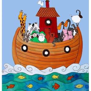 Arche Noah Poster Druck