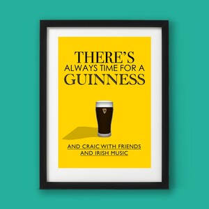 Personligt tryck av Guinness Irish Stout – St. Patrick's Day-konst bild 5