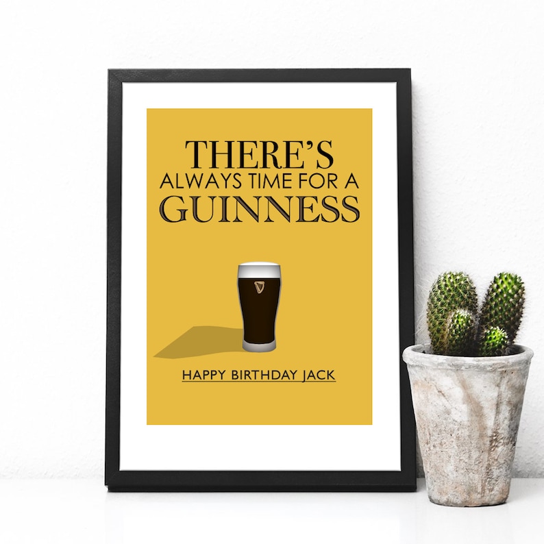 Personligt tryck av Guinness Irish Stout – St. Patrick's Day-konst bild 8