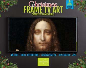 Serene Figure Digital Art, Renaissance Style, Soft Colors (Samsung Frame TV)