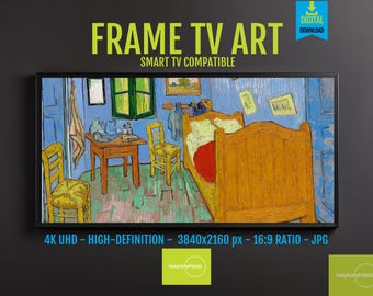 Vincent Van Gogh FRAME TV Art 4K Digital Print for Modern Home Decor High Resolution Art Living Room Unique Tv HD Screensaver, 8486