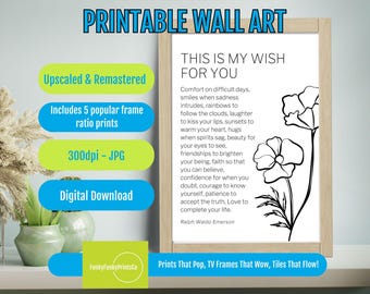 Quotes & Poetry Prints