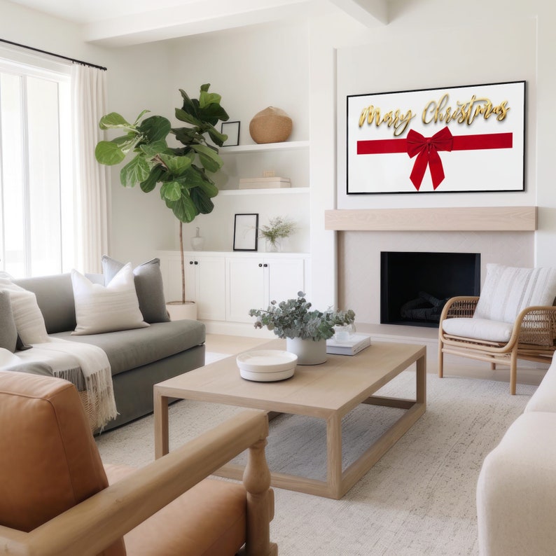 Samsung Frame Tv Art TV Screensaver Christmas Frame Tv Art Etsy UK