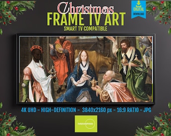 Nativity Scene Print: Virgin Mary with Infant Jesus (Digital Download)