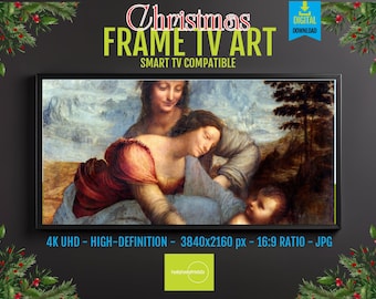 Tender Embrace Artwork: Mother and Child Scene (Digital Download for Samsung TV)