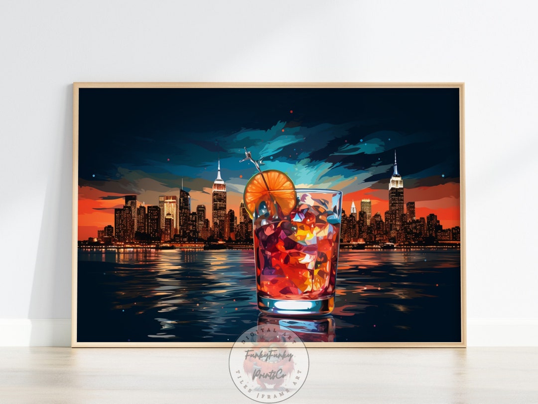 Tequila Sunrise Zeichen, leckeres Getränk Geschenk, trinken Geschenk ...